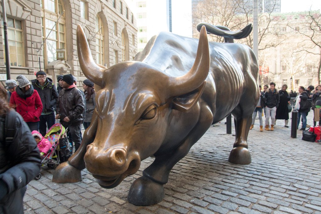 Charging Bull em Wall Street