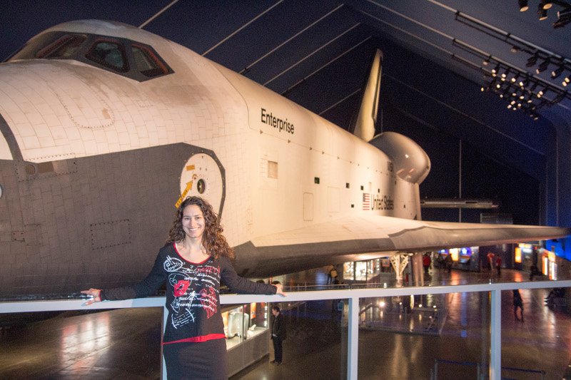 Space Shuttle Enterprise no Intrepid Museum de NY